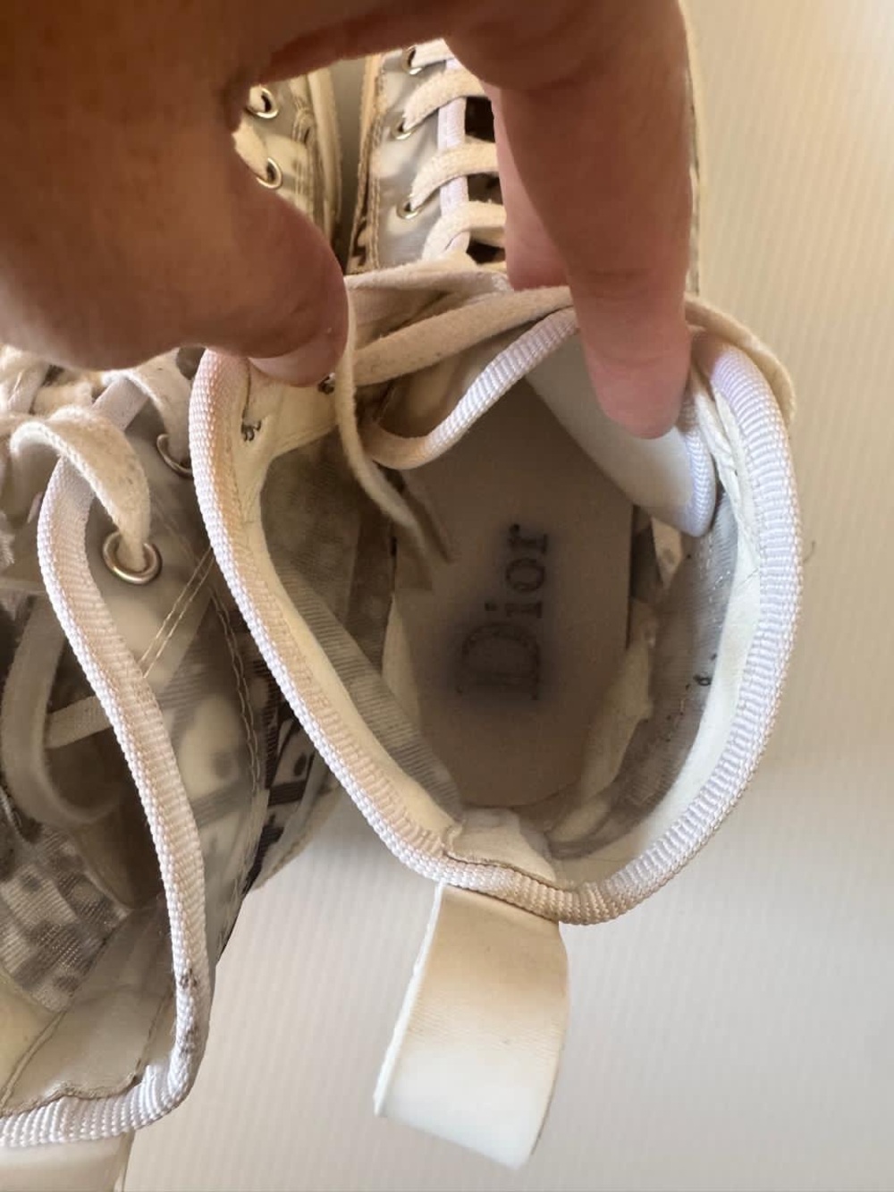Dior B23 High-Top Sneakers Size 38 - Picture 6 of 10